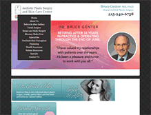 Tablet Screenshot of drgenter.com